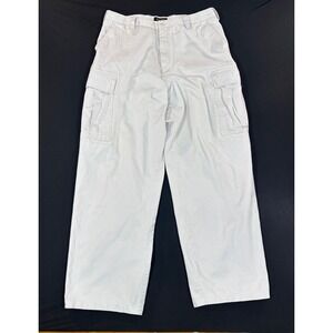 BRITCHES Since 1967 Mens Cargo Pants Khaki Cotton Size 36x32 Relaxed Fit